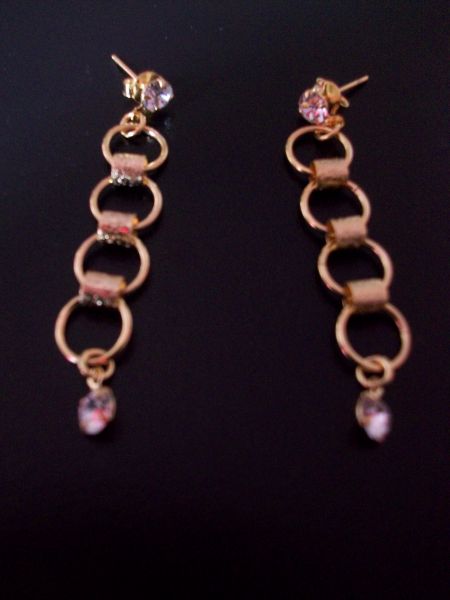 brinco folheado a ouro 18k